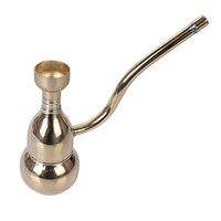 JC.V Brass Gourd Shape Multi-Function Water Tobacco Smoking Pipe
