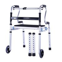 Jonigo Auxiliary Walker Patient Walking Assistant Crutches Elderly Armrests Four-Legged Walker