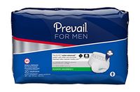 First Quality Prevail® Pull-Up Absorbent Underwear for Men, Small/Medium (28-40 Inch Waist, 34-46 Inch Hips) - 1/ Case of 80