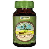 Pure Hawaiian Spirulina-500 mg Tablets 200 Count - Natural Premium Spirulina from Hawaii - Vegan, Non-GMO, Immunity Support - Superfood Supplement & Natural Multivitamin