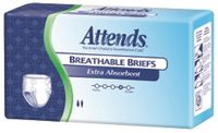Breathable Briefs, Extra Absorbent 58-63 XL, 60 count