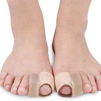 2PCS/lot Gel Silicone Foot Care Tool Hallux Valgus Straightener Toe Spreader Pedicure Bunion Corrector Big Toe Separators