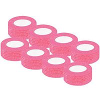 LONG7INES Pack of 8 Non-Woven Self Adhesive Wrap Bandages, Strong Elastic Self Adherent Cohesive Tape Bandages Rolls