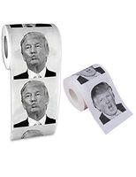 Stonecock 2 Rolls Donald Trump Toilet Paper 2 Different Pictures - 250 Sheets per Roll - Kiss & Shouting Face