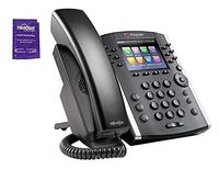 Polycom VVX400 Deskphone Bundle with Headset Advisor Wipe- Without Power Adapter (Renewed)