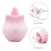 10 Vibration Modes Oral Brush Licking Toy Vibrate G-Stimulátor Clitorial Simulator Underwear for Women,T-Shirt