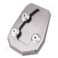 Frames & Fittings Motorcycle Kickstand Foot Side Stand Extension Pad Support Plate Enlarger for Yamaha MT-09 MT09 2013 2014 2015 - (Color: Gray)
