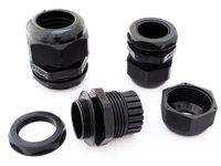 20mm Black Nylon Cable Gland for 10-14mm Cable