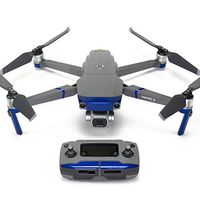 Wrapgrade Poly Skin for DJI Mavic 2 | Accent Color (Stratosphere Blue)