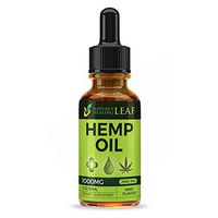 Hemp Oil Extract Drops 1000 MG for Pain Relief, Sleep Aid, Anxiety Relief, Stress Relief That's 100% Pure Natural Non-GMO CO2 Extracted