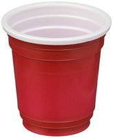 Home Store Mini Red Cups Plastic Shot Shooter Solo Party 20 count 2 oz