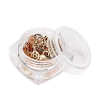 Nail Art,Putars Fashion 1 Box Metal Gear Stud Sheet Mixed Nail Art Decoration