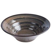 Bowl A Noodle Folk culture bowl Creative Japanese Ceramic Folk culture bowl, Bucket Folk culture bowl Home Fruit Salad Folk culture bowl, Soup Folk culture bowl Cooking & Dining (Color : Brown, Size :