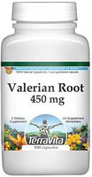 Valerian Root - 450 mg (100 Capsules, ZIN: 511260) - 3 Pack