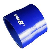 Upgr8 Universal 4-Ply High Performance Straight Reducer Coupler Silicone Hose (3.0"(76MM) to 3.25"(83MM), Blue)