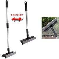 Paddsun High Quality Telescopic Extendable Window Squeegee Washer Scrubber Cleaner Wiper