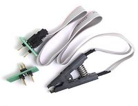 WINGONEER® SOIC8 SOP8 Test Clip for EEPROM 93CXX / 25CXX / 24CXX in-Circuit Programming+2 adapters