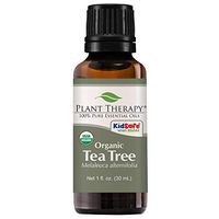 Plant Therapy Tea Tree Organic Essential Oil 100% Pure, USDA Certified Organic, Undiluted, Natural Aromatherapy, Therapeutic Grade 30 mL (1 oz)