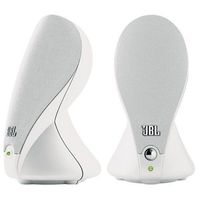 JBL Duet Speaker System for Portable Music and PC - White (Pair)