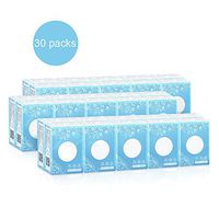 YLOVOW 30 Packs Pocket Tissue, Toilet Tissue, Facial Tissue, Super Soft Pocket Pack Handkerchiefs Paper, Native Bamboo Pulp, for Home Outdoor Travel and More, Packets