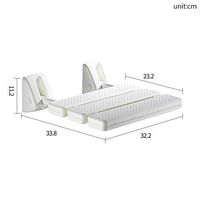 Shower seat,Folding seats Bathroom stool Wall stool [entrance] Corridor Changing shoes Bathroom Old people Persons Pregnant women-White