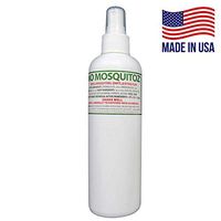 NO MOSQUITOZ | Mosquito, Gnat, and Biting Flies Repellant | Effective Personal Botanical Bug Spray | Hand-Crafted DEET-Free Hypoallergenic | Non-Greasy Formula (1, 8oz.)