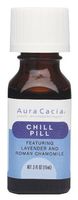 Aura Cacia Essential Solutions Oil Blend, Chill Pill, 0.5 Fluid Ounce (Pack of 2)