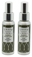 Trapp Home Fragrance Mist, No. 28 Bamboo Sugar Cane, 2.5-Ounce (2-Pack)