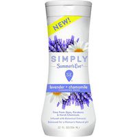 Simply Summer's Eve Cleansing Wash, Lavender & Chamomile, 12 Ounce (Pack of 3)
