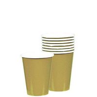 9 Oz Paper Cups | 20ct (Gold)