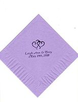 a Digital - Scanned Proof of Personalized Napkin, Ribbon, Matches, Place mats etc.