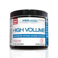 PEScience High Volume Caffeine Free Pump Pre Workout, Cotton Candy, 252 Gram …