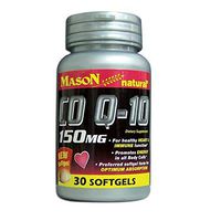 MASON NATURAL - Special - Q-10 CO-ENZYME 150MG SOFTGELS 30 per bottle (SINGLE BOTTLE)