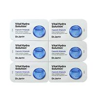 Dr.jart Vital Hydra Solution Capsule & Blue Capsule Ampoule Deep Hydration Support Formula With Hyaluronic Acid, 6PCS