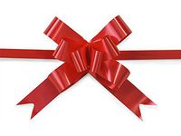 Butterfly Pull Bow 100 Count - 2" - Red