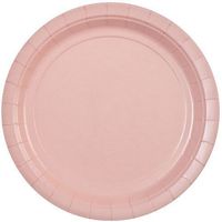 Party Dimensions 72692 20 Count Paper Plate, 8.75-Inch, Pink