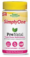 SuperNutrition, SimplyOne Multi-Vitamin for PreNatal, One/Day Tablets, 90 Day Supply