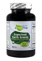 Gluten Free SUPERFOOD Earth Greens Supplements with MSM (90 Capsules)