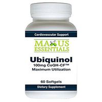 Maxus Essentials - Ubiquinol 100mg CoQH-CF 60 Softgels Maximum Absorption and Utilization