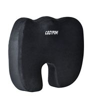 Cozypony Cool Gel Memory Foam Seat Cushion Non-Slip for Back and Tailbone Pain Relief - Office Chair and Car Seat Cushion