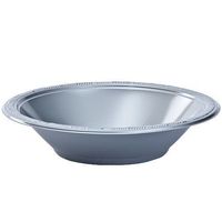 Party Dimensions 81821 12 Count Plastic Bowl, 12-Ounce, Silver