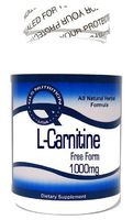 L-Carnitine Free Form 1000mg 200 Capsules ^GLS