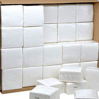 6 Pack White Paper Hand Towels Pack Of 60 Sheet Tissues Napkin Bath Tissues Paper