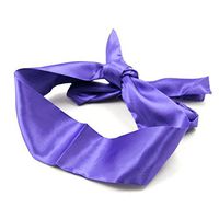 Adoreyou Satin Eye Mask Blindfold (Purple)