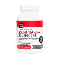 Vibrant Health, Super Natural Boron, Essential Mineral Supplement Vegetarian and Gluten Free, 60 capsules (30 servings)