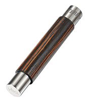 Personalized Visol Admon Ebony Wood Wrapped Cigar Tube