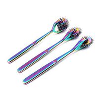 G.S Set of 3 Wartenberg Neurological Pin Wheel Pinwheel 2, 3, 5 Head Diagnostic Multi Color Rainbow Best Quality