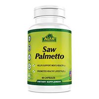 Saw Palmetto 300 mg by Alfa Vitamins® Herbal dietary supplement For Prostate Health - Extract & Berry Powder Complex - Healthy bowel movements - digestive health - 60 Capsules