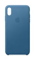 Apple Leather Case (for iPhone Xs Max) - Cape Cod Blue (Renewed)