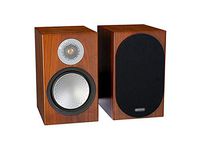 Monitor Audio Silver 100 Bookshelf Speakers - Pair (Walnut)